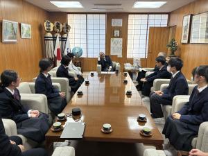 市長表敬訪問１