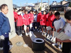 非常用トイレ設置