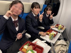 新幹線車内の様子