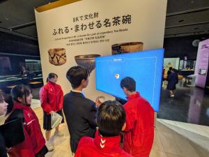 九州国立博物館見学の様子１