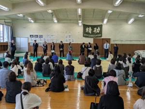 2年生学年PTA総会の様子