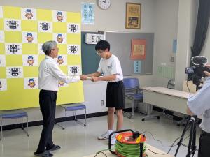 部活動表彰