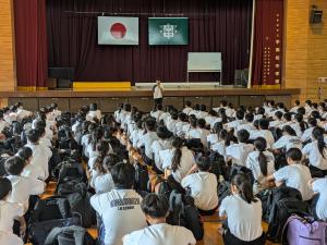 出発式の様子