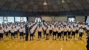 集団行動の様子