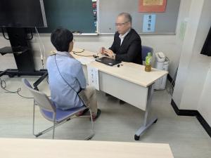 個別相談の様子