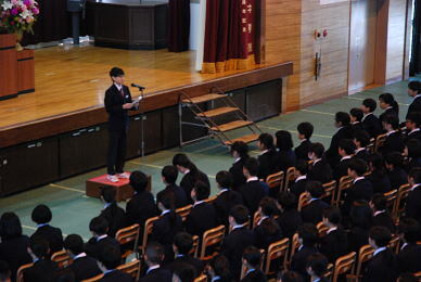 代表スピーチ